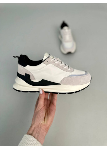 Жіночі кросівки з нейлону 38 VZUTIK білі демісезони (258162204)