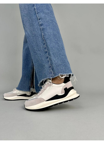 Жіночі кросівки з нейлону 38 VZUTIK білі демісезони (258162204)