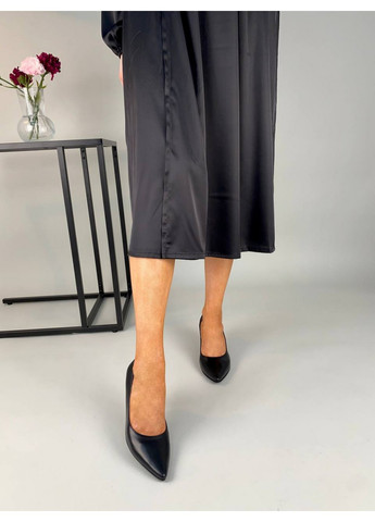 VZUTIK Жіночі шкіряні човники 38 чорний з натуральна шкіра, україна — демісезон (258162771)