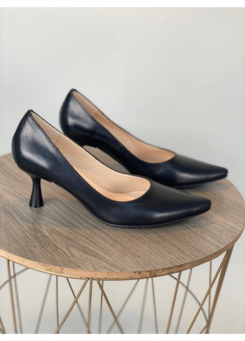 VZUTIK Жіночі шкіряні човники 38 чорний з натуральна шкіра, україна — демісезон (258162771)