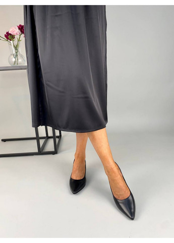 VZUTIK Жіночі шкіряні човники 38 чорний з натуральна шкіра, україна — демісезон (258162771)