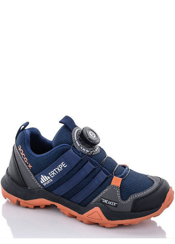 Синій всесезон кросівки на швидкой шнурівці n10833-1 Jong Golf
