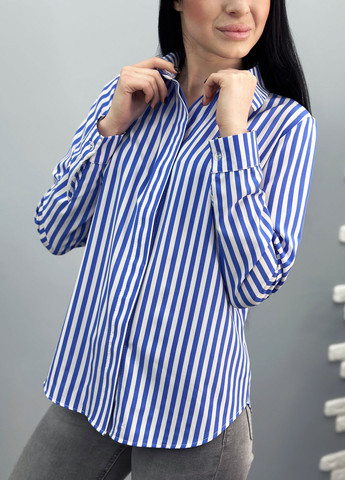 Жіноча сорочка в смужку Fashion Girl sail (258170300)