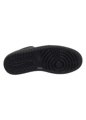 Черные демисезонные кроссовки мужские 1 low Jordan