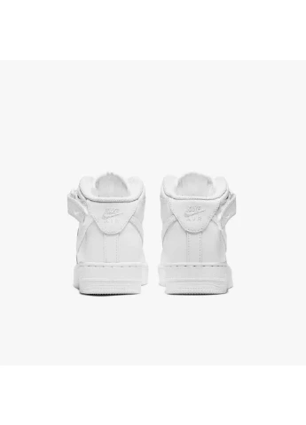 Кроссовки женские Air Force 1 Mid Le Nike белые демисезоны (258161167)