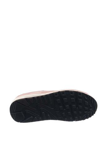Пудрові осінні кросівки жіночі air max 90 Nike