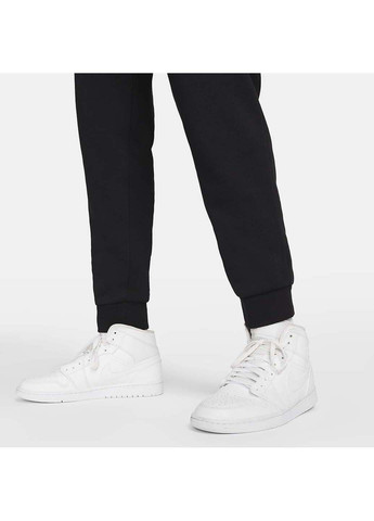 Черно-белые спортивные демисезонные брюки Jordan