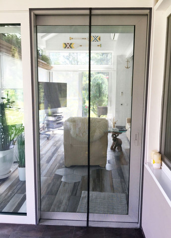 Москитная сетка для дверей Антипыль (на магнитах) 65*200 см Clip-on (258189972)