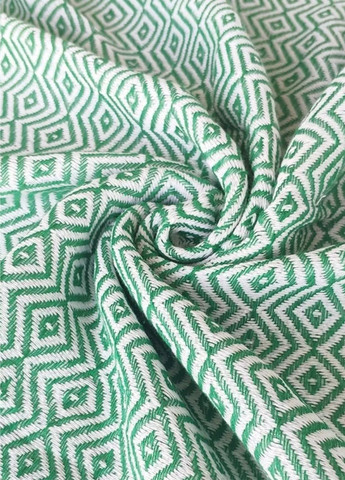 Lovely Svi турецкие пляжные полотенца - пештемаль - xхl (100 на 180 см) - хлопок -зеленый геометрический зеленый производство - Китай