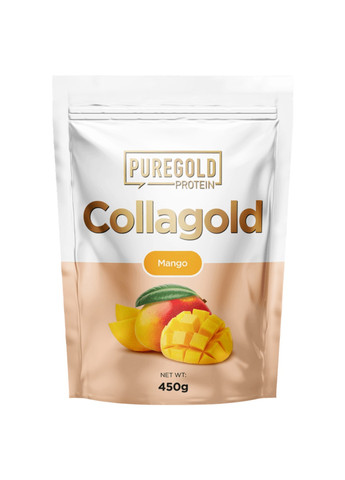 Колаген риб'ячий та яловичий Collagold - 450g Mango Pure Gold Protein (258191893)