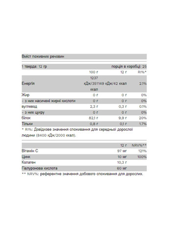 Колаген риб'ячий та яловичий Collagold - 300g Orange Juice Pure Gold Protein (258191901)