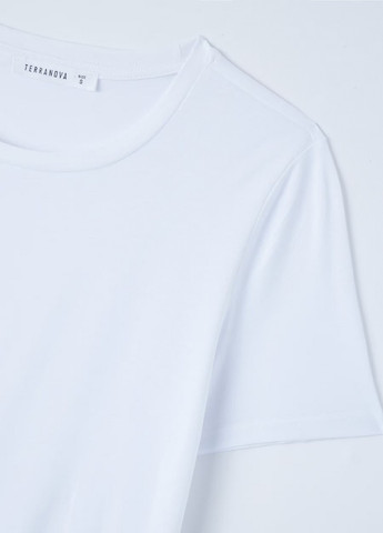 Біла літня футболка жін Terranova