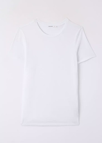 Белая летняя футболка жен Terranova
