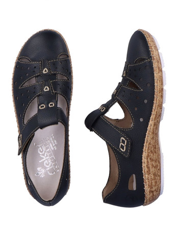 Rieker Туфли синий з натуральная кожа, германия — лето (258236346)