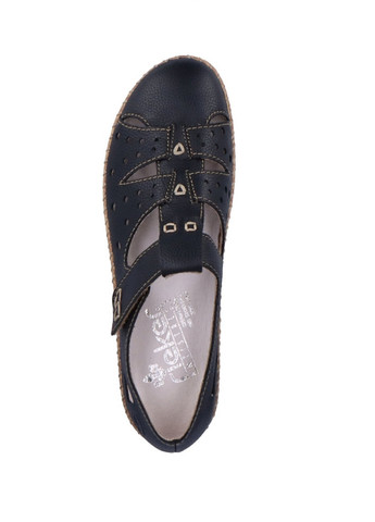 Rieker Туфли синий з натуральная кожа, германия — лето (258236346)