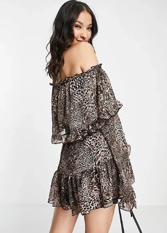 Черное платье Topshop