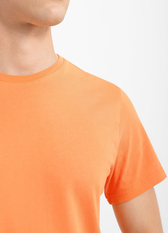 Оранжевая футболка мужская Роза