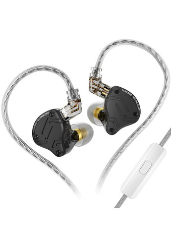Гібридні навушники ZS10 Pro X з мікрофоном KZ (258260669)
