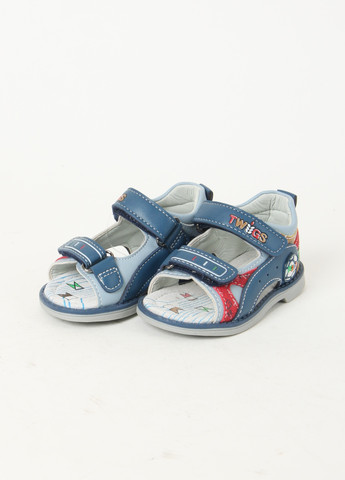 Синие кэжуал сандалии YTOP