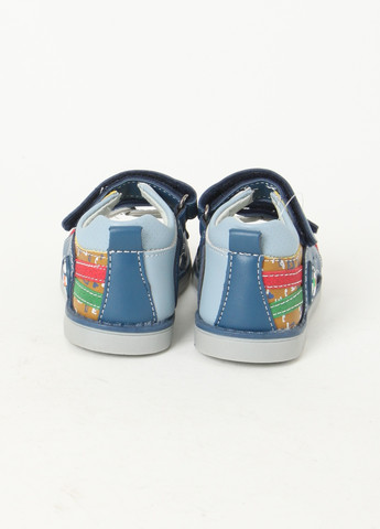 Синие кэжуал сандалии YTOP