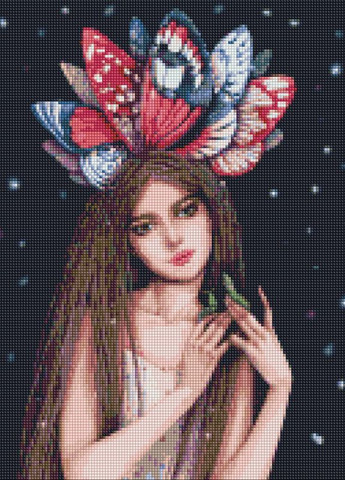 Алмазна мозаїка. Барви метеликів ©lesya_nedzelska_art. 40х50. AMO7265. Ідейка Идейка (258264377)