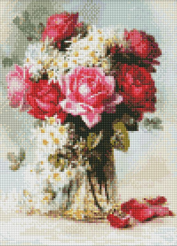 Алмазна мозаїка. Ароматна троянда ©Paul De Longpre. 30х40. AMO7447. Ідейка Идейка (258264493)