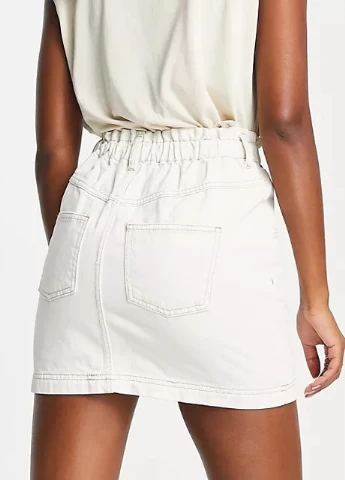 Молочная юбка Topshop