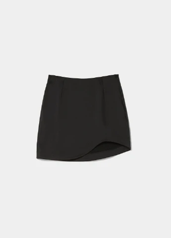 Черная юбка Bershka