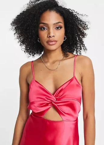 Малиновое платье Miss Selfridge