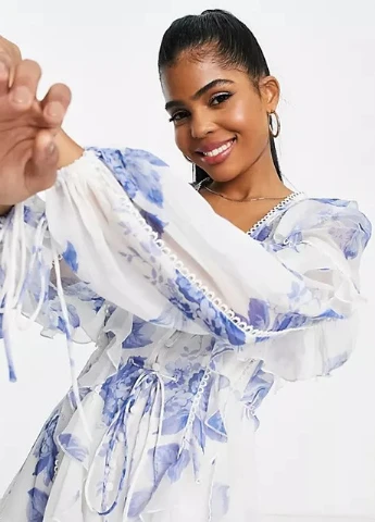 Білий сукня Asos