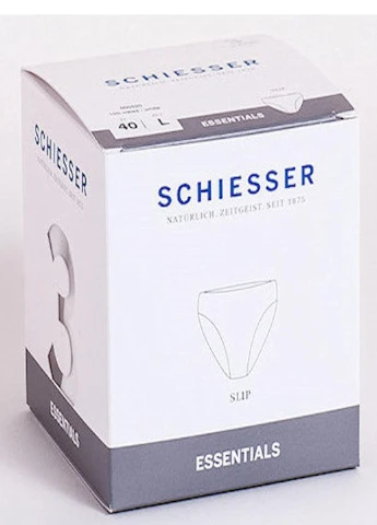 Женские хлопковые трусики слипы Schiesser 145425 (3шт/уп.) XL Sloggi (258261403)