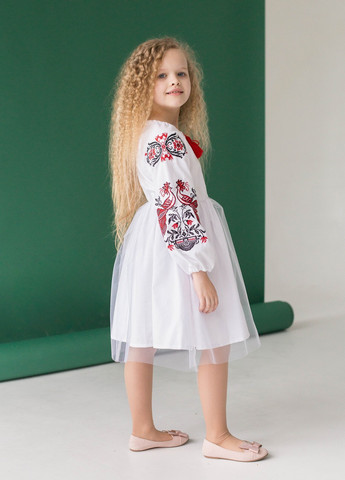 Плаття для дівчинки в українському стилі "Жар-птиця" MEREZHKA (258287695)