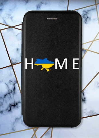 Чехол-книжка c рисунком для Samsung Galaxy A32 5G Черный; Дом Украина (патриотический принт 73) G-Case (258288404)