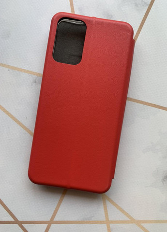 Чехол-книжка с рисунком для Samsung Galaxy A72 (A725) Красный; Девушка с собачкой (принт 115) G-Case (258288458)