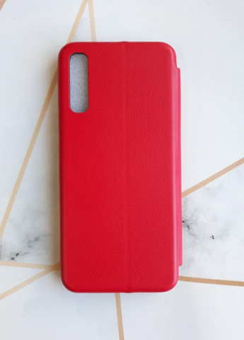 Чохол-книжка з малюнком для Samsung Galaxy A50 (2019) A505/A30s Червоний; Сердечка рожеві (принт 78) G-Case (258288491)