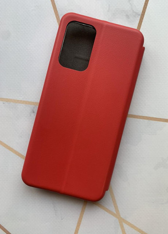Чохол-книжка з малюнком для Samsung Galaxy A52 (A525) Червоний; Дівчинка з ведмедиком (принт 117) G-Case (258288228)