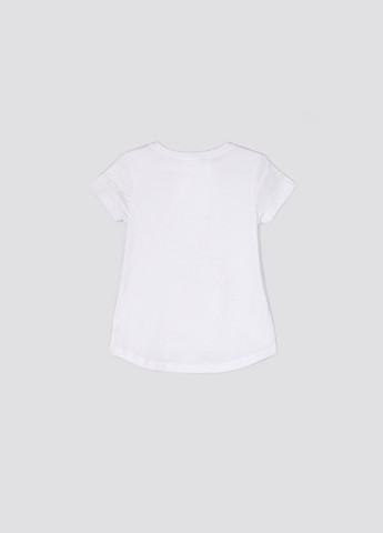 Белая футболка Coccodrillo