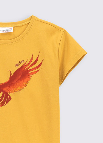 Гірчична футболка Coccodrillo
