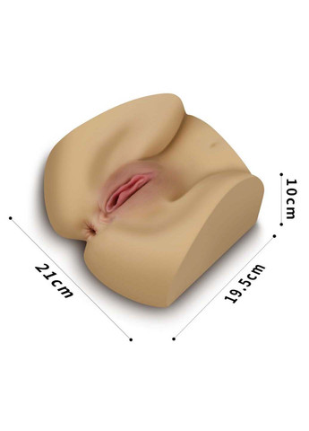 Реалистичный мастурбатор вагина с анусом Streetgirls №2 Lovetoy (258291084)