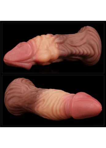 Фаллоимитатор монстр Dual layered Platinum Silicone Plug 7.0 Lovetoy (258291111)