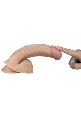 Фаллоимитатор на присоске Real Extreme Dildo 8.5 Lovetoy (258290942)