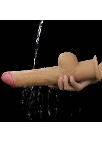Двухслойный фаллоимитатор Dual Layered Handle Cock 12.0 Lovetoy (258291122)