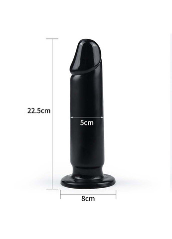 Фаллоимитатор черный гигант для фистинга King Sized Anal Dildo 9.25 Lovetoy (258290932)