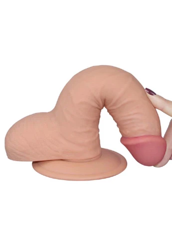 Фалоімітатор-реаліст на присосці The Ultra Soft Dude 7.5 Lovetoy (258290995)