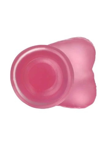 Силиконовый фаллоимитатор розовый Jelly Studs Crystal Dildo Small Lovetoy (258290991)
