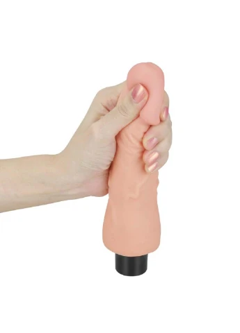 Вібратор-реаліст Real Softee Vibrating Dildo 7.0 Lovetoy (258291107)