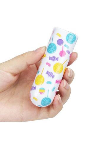 Компактный вибратор с принтом Rechargeable Lollipop Massager Lovetoy (258290949)