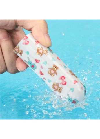 Компактный вибратор с принтом Rechargeable Bear Massager Lovetoy (258290901)