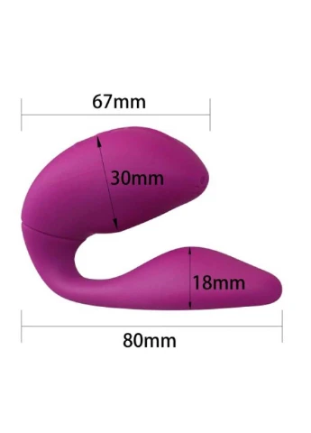 Подвійний вібростимулятор O-Sensual Double Rush Lovetoy (258290960)