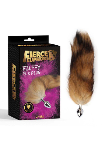Анальний корок з хвостом Fluffy Fox Plug Chisa (258290798)